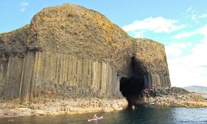 Staffa, island of the Inner Hebrides in Argyll and Bute, Scotland