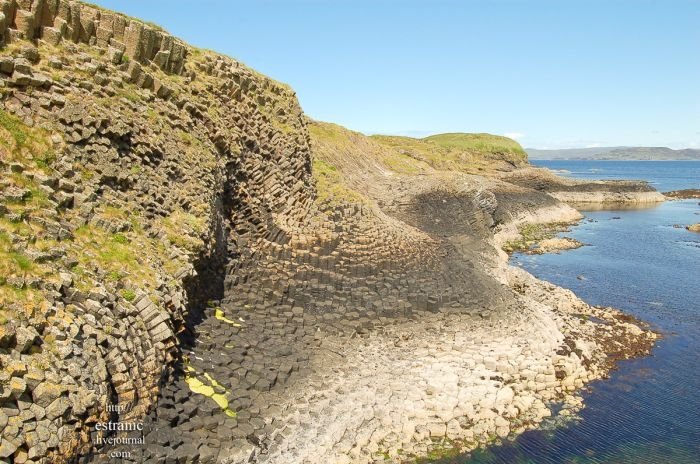 Staffa, island of the Inner Hebrides in Argyll and Bute, Scotland