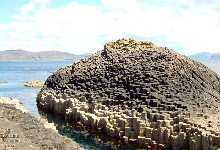 Staffa, island of the Inner Hebrides in Argyll and Bute, Scotland