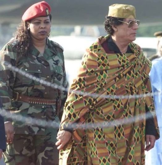 The Amazonian Guard of Muammar al-Gaddafi, Libya