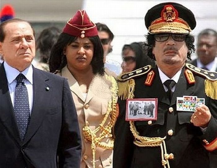 The Amazonian Guard of Muammar al-Gaddafi, Libya