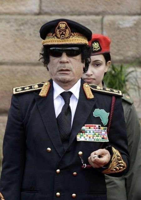 The Amazonian Guard of Muammar al-Gaddafi, Libya