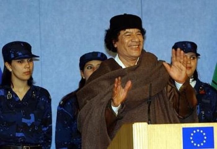 The Amazonian Guard of Muammar al-Gaddafi, Libya