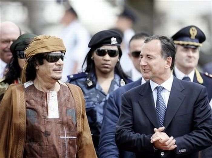 The Amazonian Guard of Muammar al-Gaddafi, Libya