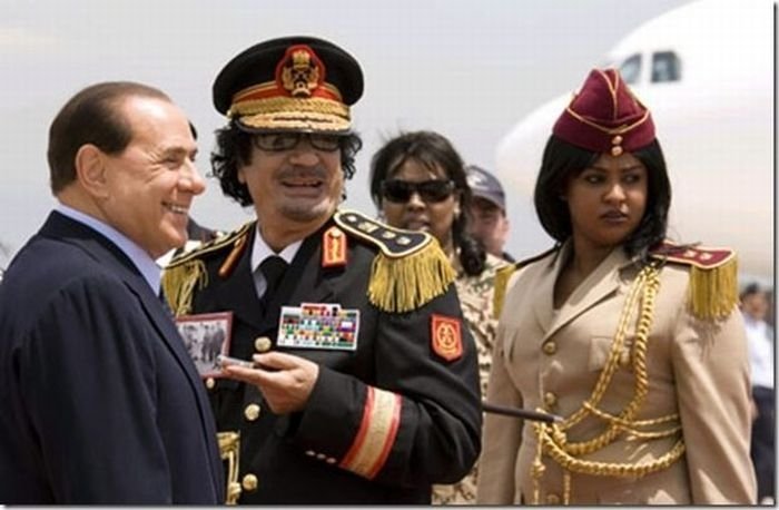 The Amazonian Guard of Muammar al-Gaddafi, Libya