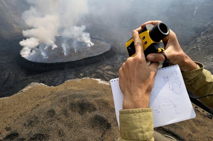 Nyiragongo Crater, Virunga National Park, Democratic Republic of the Congo