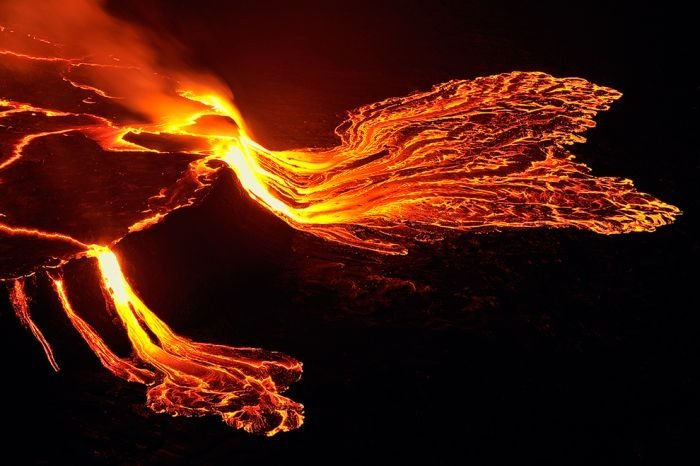 Nyiragongo Crater, Virunga National Park, Democratic Republic of the Congo