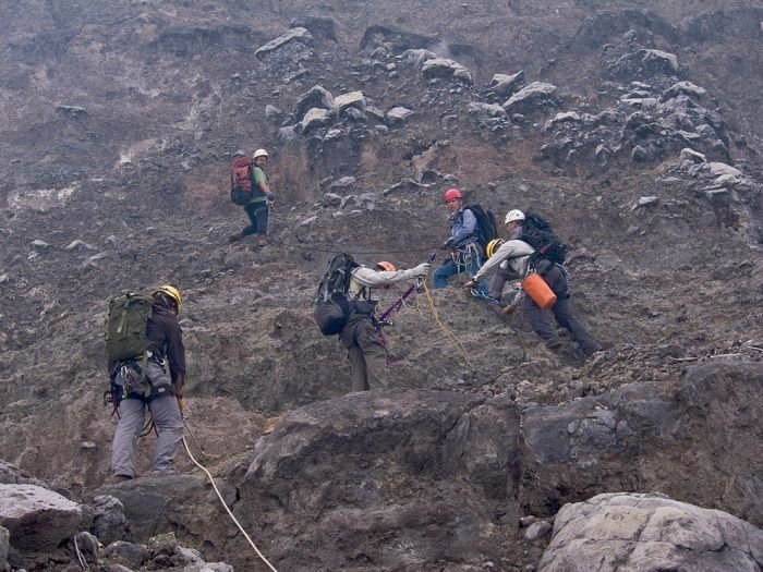 Nyiragongo Crater, Virunga National Park, Democratic Republic of the Congo