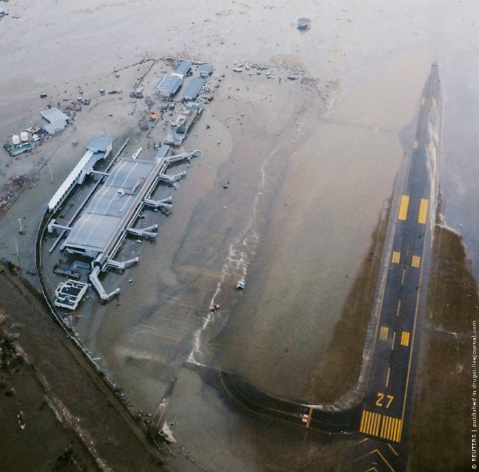 2011 Sendai earthquake and tsunami, Tōhoku region, Pacific Ocean