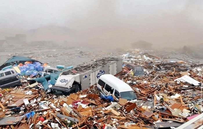 2011 Sendai earthquake and tsunami, Tōhoku region, Pacific Ocean