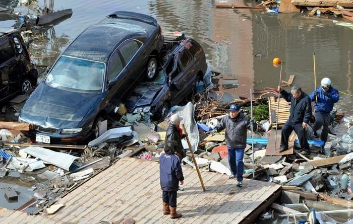 2011 Sendai earthquake and tsunami, Tōhoku region, Pacific Ocean