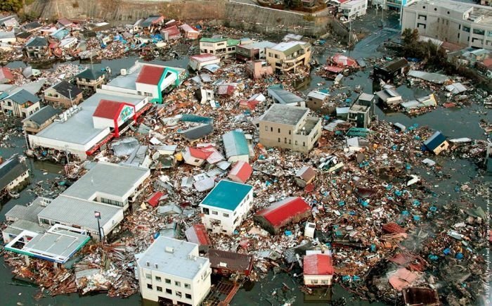 2011 Sendai earthquake and tsunami, Tōhoku region, Pacific Ocean