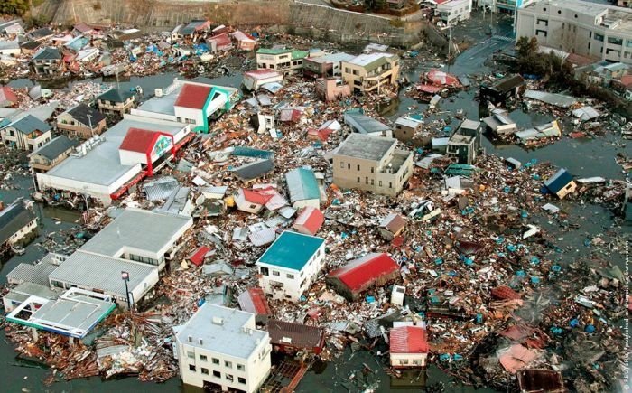 2011 Sendai earthquake and tsunami, Tōhoku region, Pacific Ocean