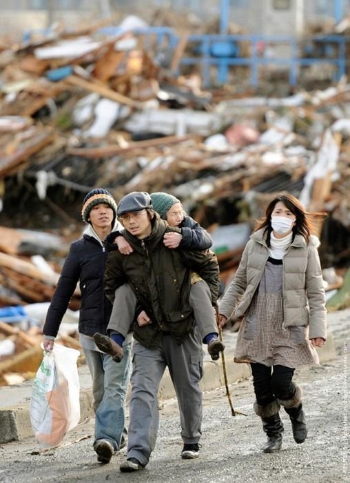 2011 Sendai earthquake and tsunami, Tōhoku region, Pacific Ocean