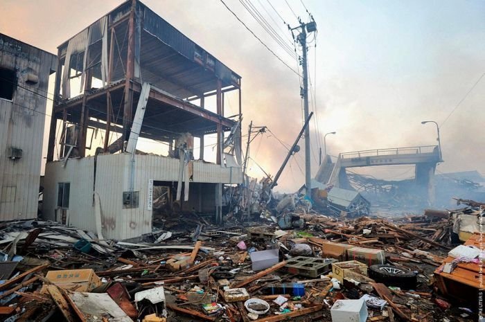 2011 Sendai earthquake and tsunami, Tōhoku region, Pacific Ocean