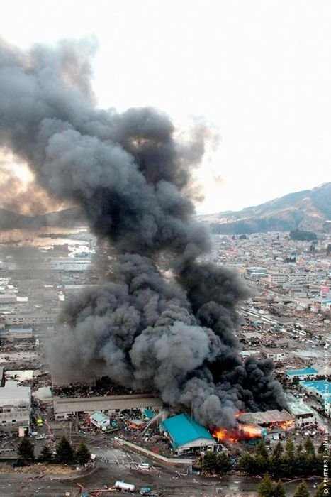 2011 Sendai earthquake and tsunami, Tōhoku region, Pacific Ocean