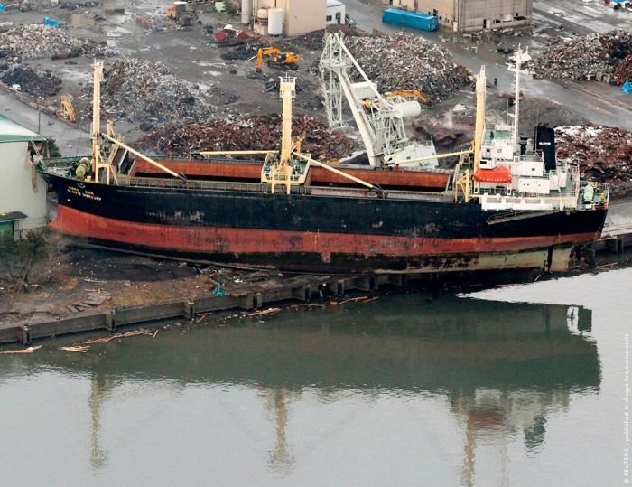 2011 Sendai earthquake and tsunami, Tōhoku region, Pacific Ocean