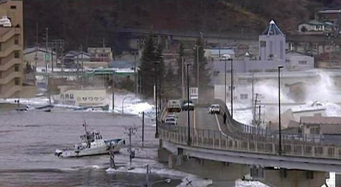 2011 Sendai earthquake and tsunami, Tōhoku region, Pacific Ocean