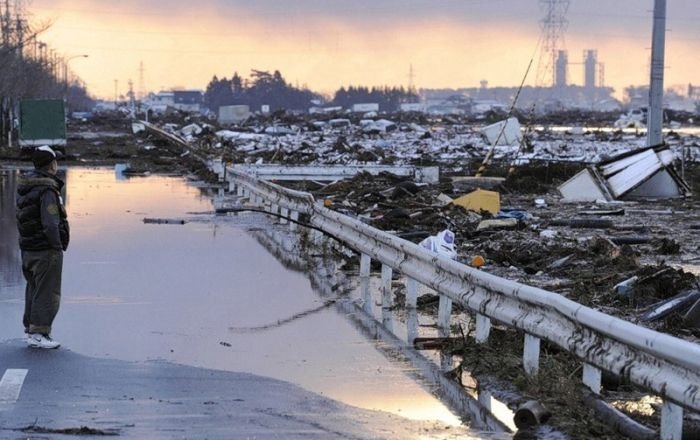 2011 Sendai earthquake and tsunami, Tōhoku region, Pacific Ocean