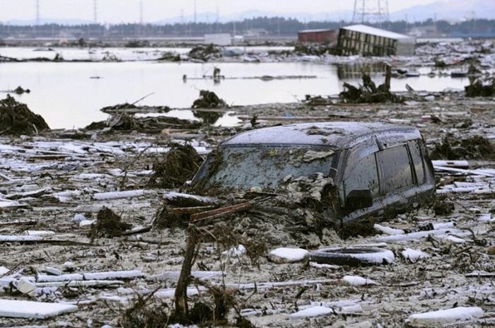 2011 Sendai earthquake and tsunami, Tōhoku region, Pacific Ocean