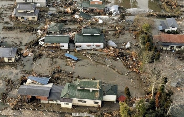 2011 Sendai earthquake and tsunami, Tōhoku region, Pacific Ocean