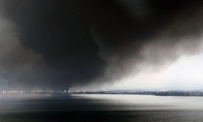 2011 Sendai earthquake and tsunami, Tōhoku region, Pacific Ocean