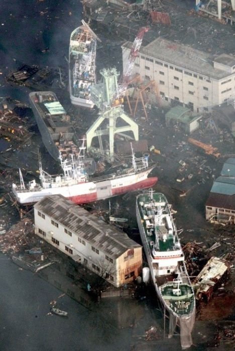 2011 Sendai earthquake and tsunami, Tōhoku region, Pacific Ocean