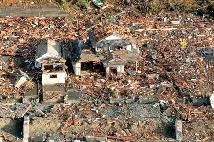 2011 Sendai earthquake and tsunami, Tōhoku region, Pacific Ocean