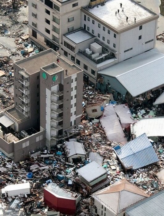 2011 Sendai earthquake and tsunami, Tōhoku region, Pacific Ocean