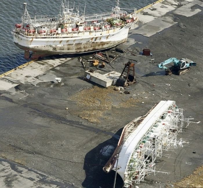 2011 Sendai earthquake and tsunami, Tōhoku region, Pacific Ocean