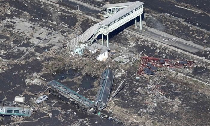 2011 Sendai earthquake and tsunami, Tōhoku region, Pacific Ocean