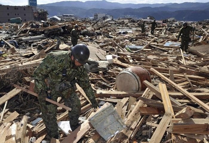 2011 Sendai earthquake and tsunami, Tōhoku region, Pacific Ocean