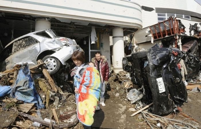 2011 Sendai earthquake and tsunami, Tōhoku region, Pacific Ocean