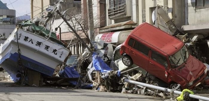 2011 Sendai earthquake and tsunami, Tōhoku region, Pacific Ocean