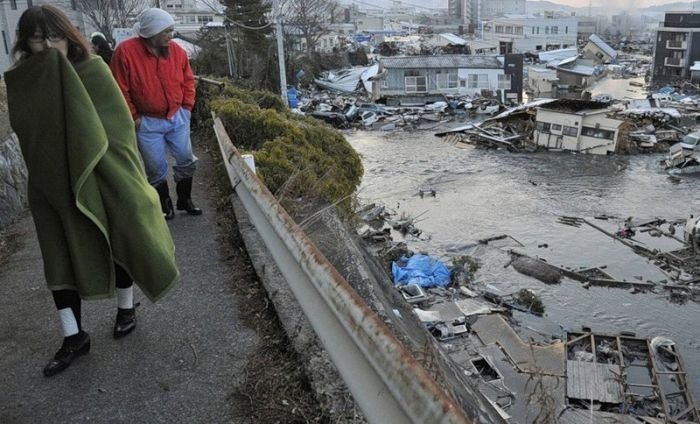 2011 Sendai earthquake and tsunami, Tōhoku region, Pacific Ocean