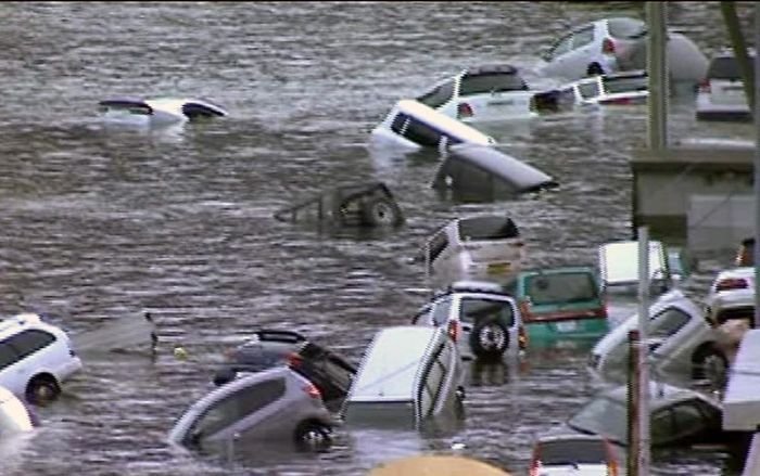 2011 Sendai earthquake and tsunami, Tōhoku region, Pacific Ocean