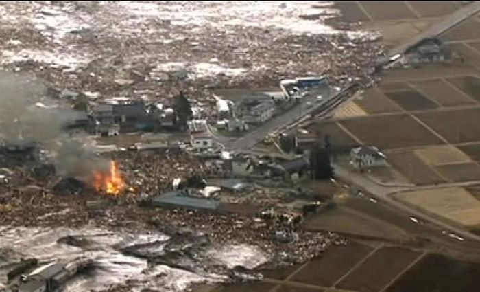 2011 Sendai earthquake and tsunami, Tōhoku region, Pacific Ocean