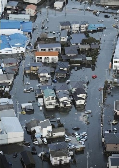 2011 Sendai earthquake and tsunami, Tōhoku region, Pacific Ocean