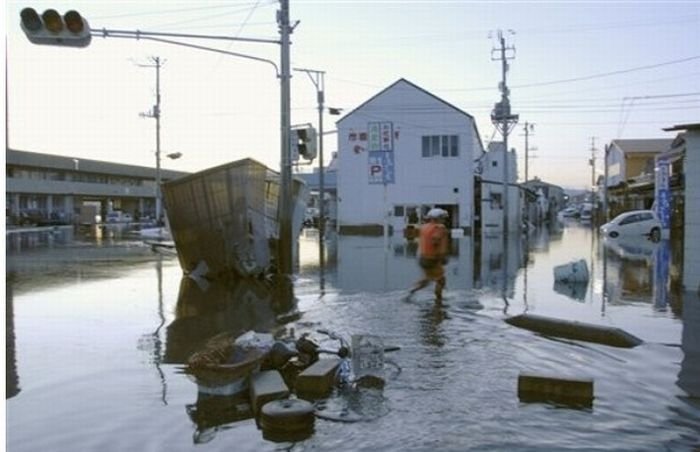 2011 Sendai earthquake and tsunami, Tōhoku region, Pacific Ocean