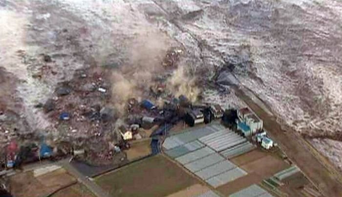 2011 Sendai earthquake and tsunami, Tōhoku region, Pacific Ocean