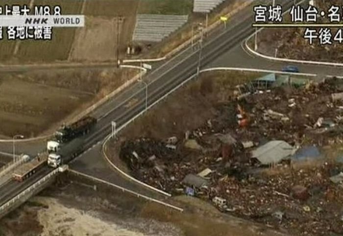 2011 Sendai earthquake and tsunami, Tōhoku region, Pacific Ocean