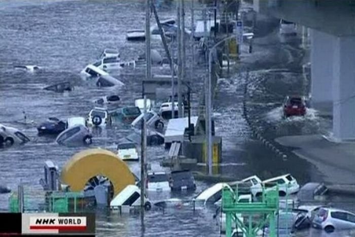 2011 Sendai earthquake and tsunami, Tōhoku region, Pacific Ocean