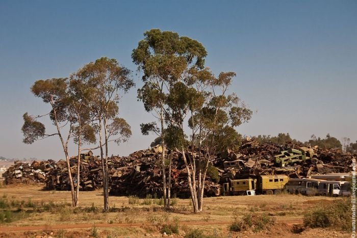 War cemetery, State of Eritrea, Africa