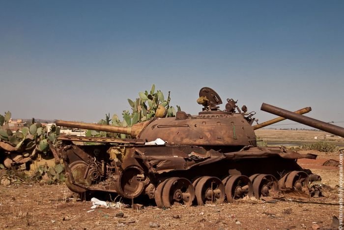 War cemetery, State of Eritrea, Africa