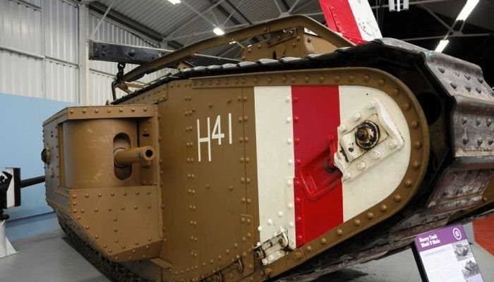 The Bovington tank military museum, Dorset, United Kingdom