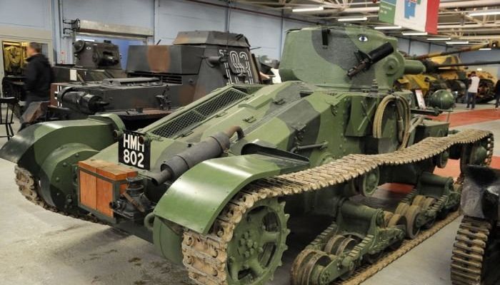 The Bovington tank military museum, Dorset, United Kingdom