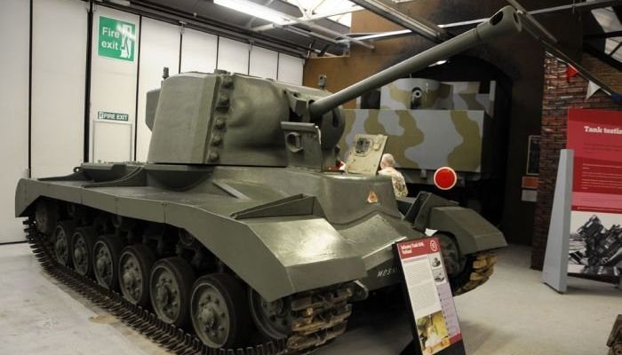 The Bovington tank military museum, Dorset, United Kingdom