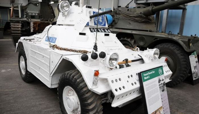 The Bovington tank military museum, Dorset, United Kingdom