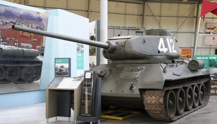 The Bovington tank military museum, Dorset, United Kingdom