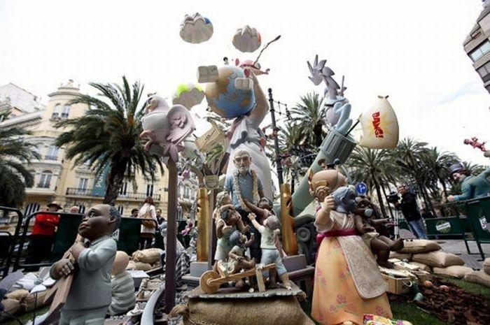 Saint Joseph's day, Valencia, Spain